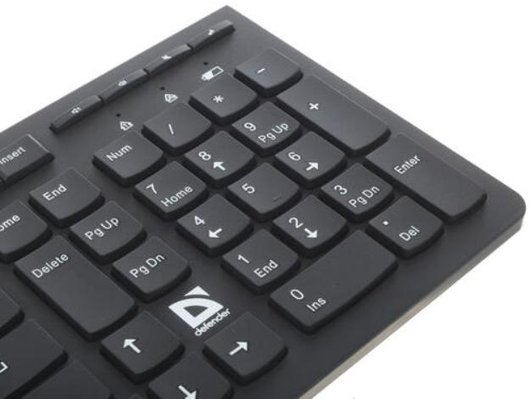 Клавиатура беспроводная Defender UltraMate SM-535 RU черный